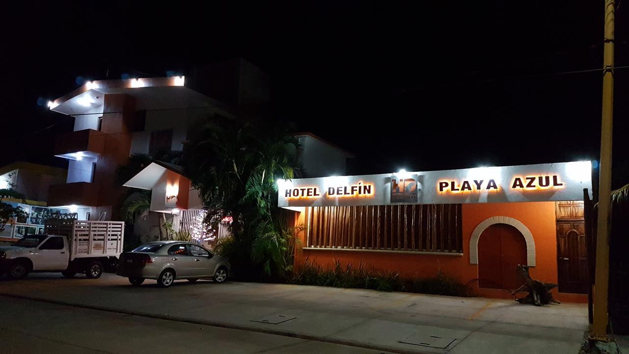 Delfin Playa Azul Hotell Lázaro Cárdenas Exteriör bild